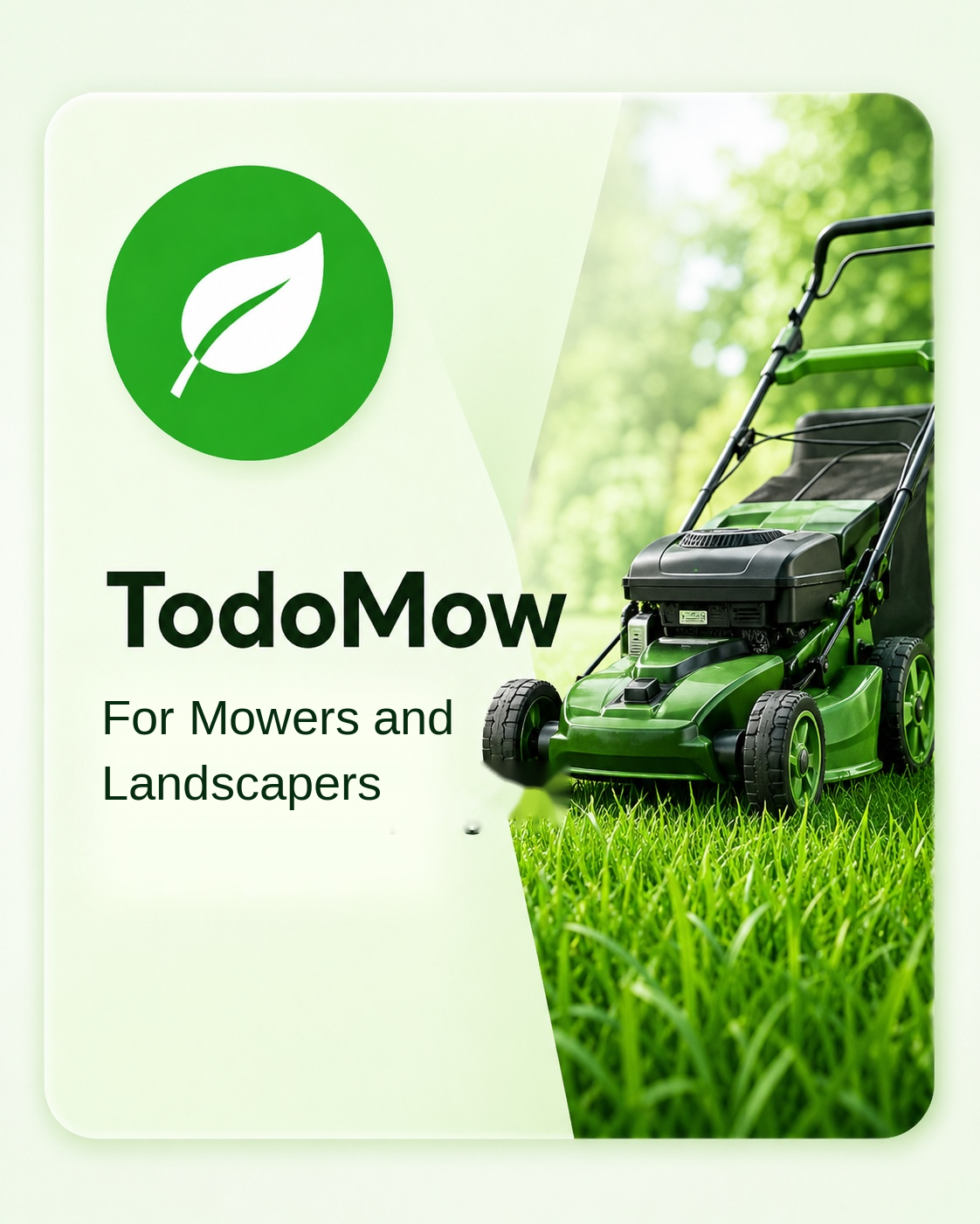TodoMow website card